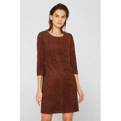 Robe stretch en similicuir