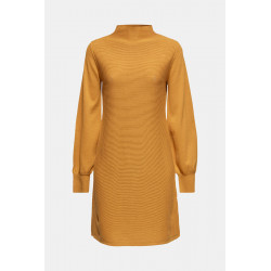 Robe-pull à manche ballon, 100% coton