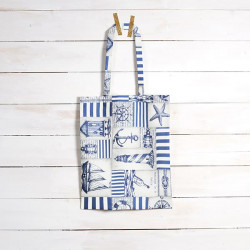 Coton enduit maritime